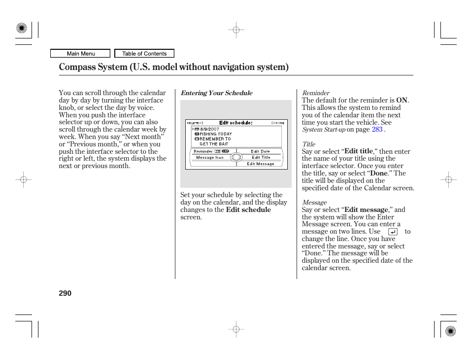 Acura 2010 RL User Manual | Page 293 / 551