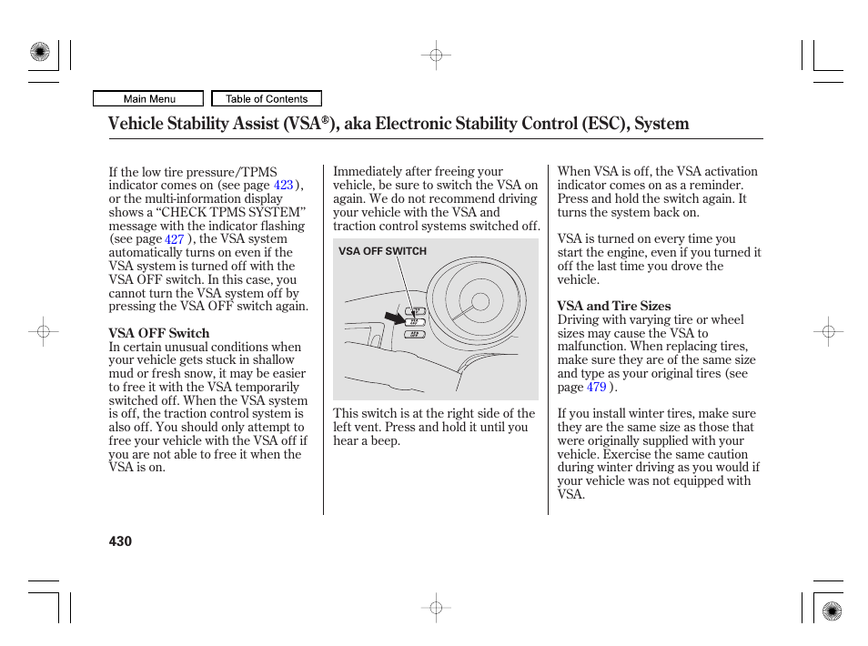 Acura 2010 RL User Manual | Page 433 / 551