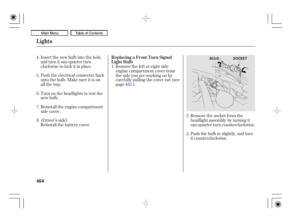Lights | Acura 2010 RL User Manual | Page 467 / 551