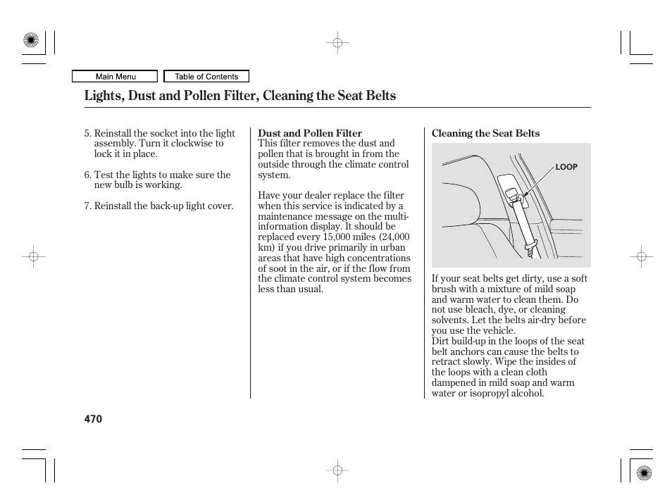 Acura 2010 RL User Manual | Page 473 / 551