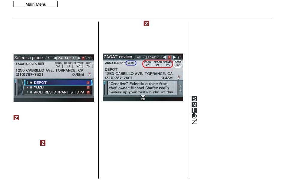 Entering a destination, 2011 mdx | Acura 2011 MDX User Manual | Page 40 / 184