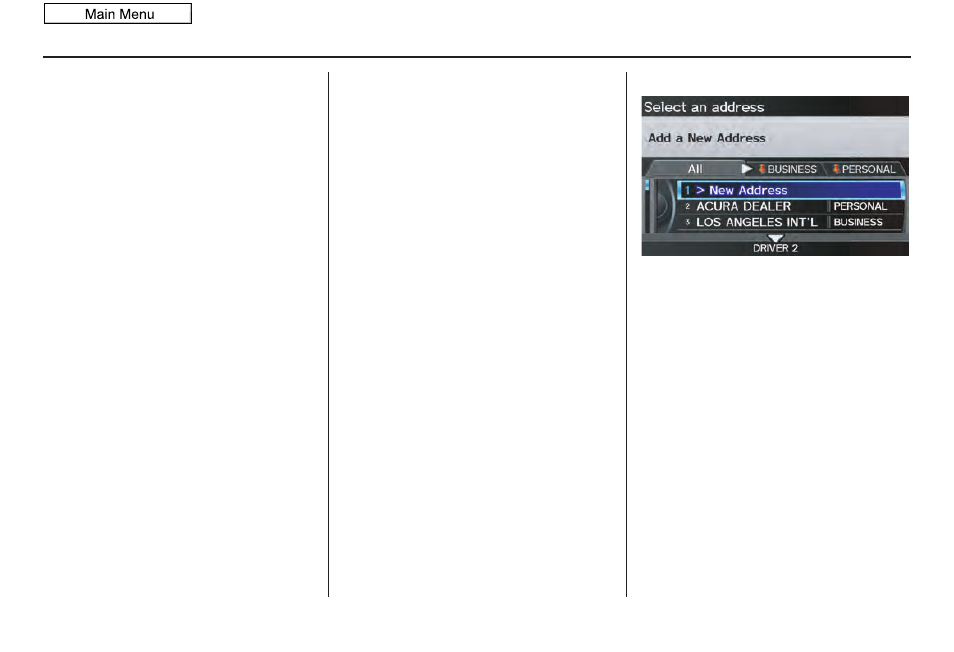 System setup, 2011 mdx | Acura 2011 MDX User Manual | Page 96 / 184