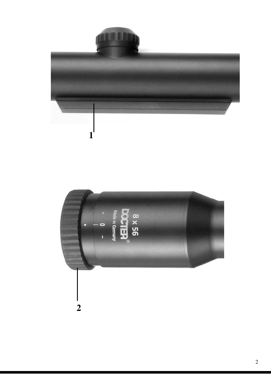 DOCTER DOCTER®classic 8x56 User Manual | Page 2 / 21