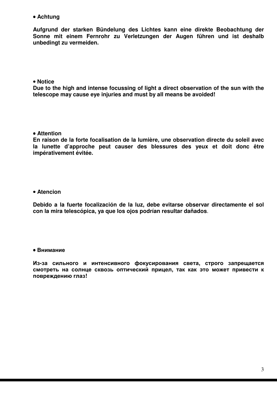 DOCTER DOCTER®classic 8x56 User Manual | Page 3 / 21