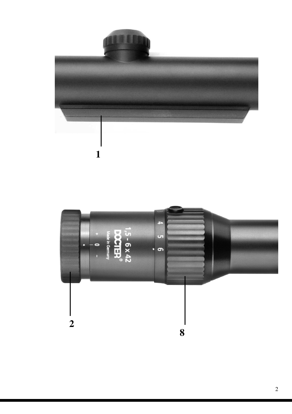 DOCTER Сlassic 3-12x56 User Manual | Page 2 / 26