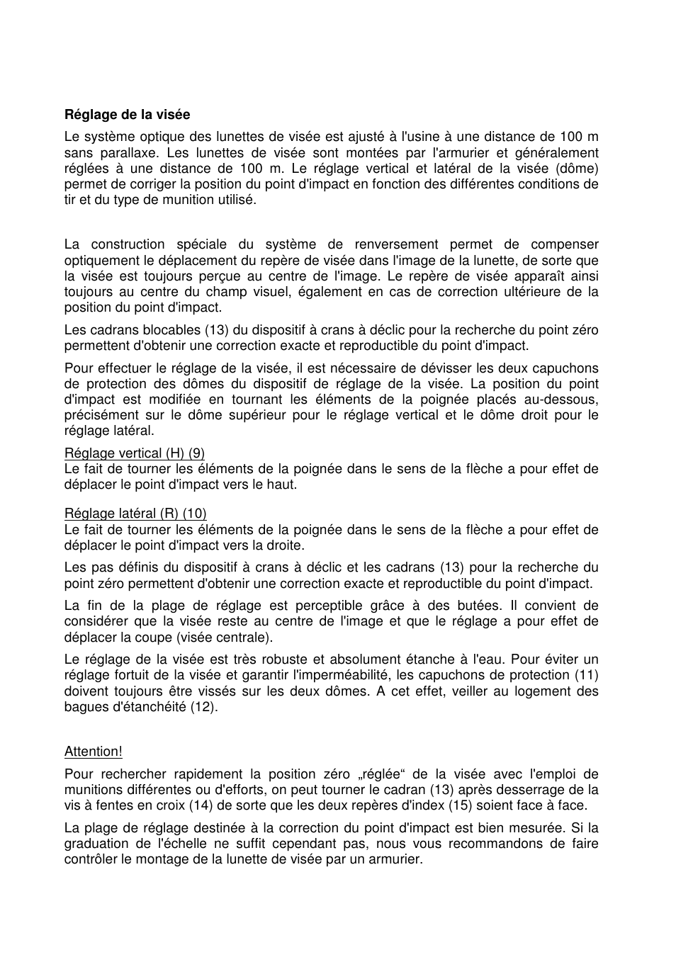 DOCTER DOCTER®unipoint 3-12x56 User Manual | Page 20 / 37