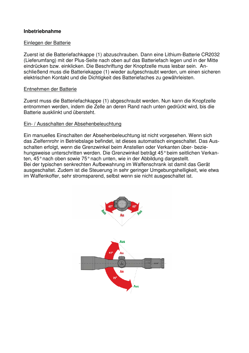 DOCTER DOCTER®comfort 1-4x24 User Manual | Page 6 / 37