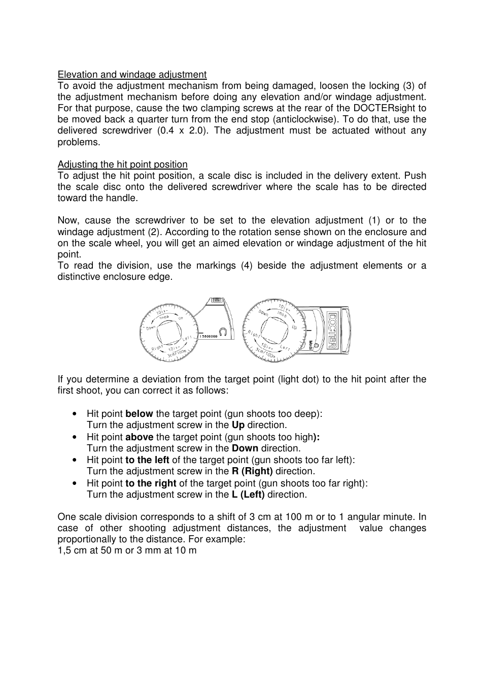 DOCTER DOCTER®sight III User Manual | Page 15 / 47