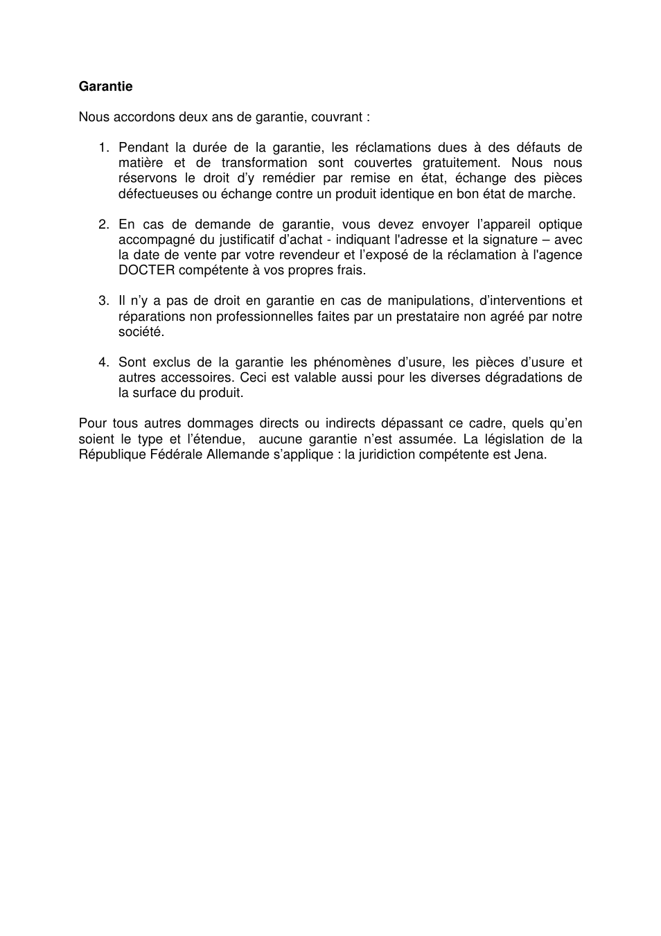 DOCTER DOCTER®sight III User Manual | Page 27 / 47