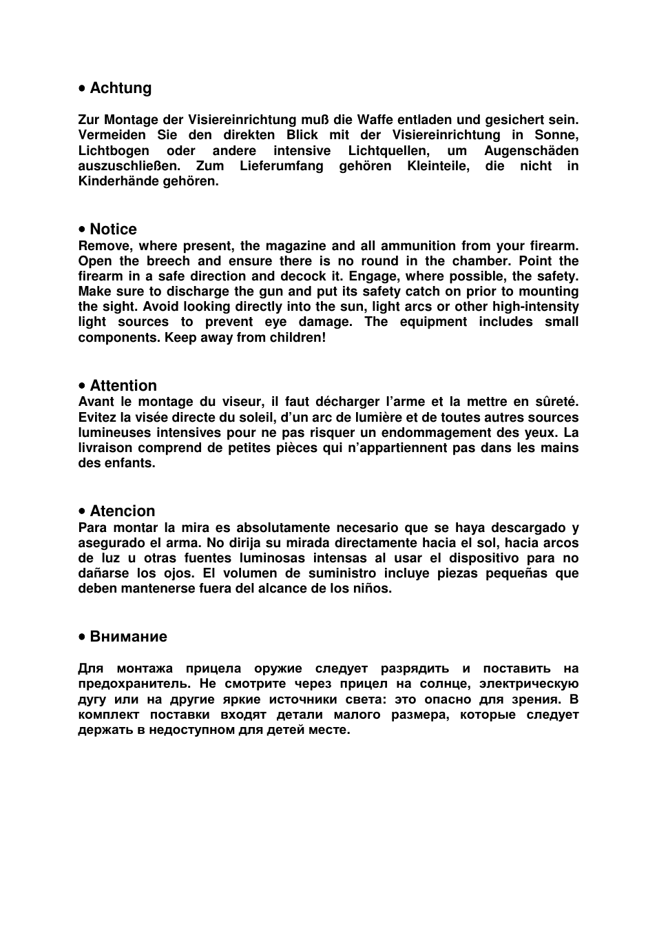 DOCTER DOCTER®sight III User Manual | Page 3 / 47
