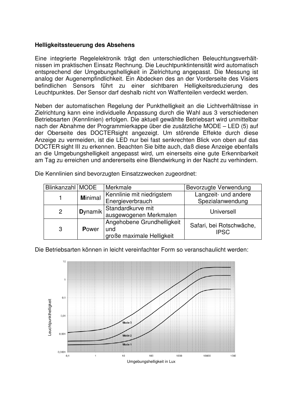 DOCTER DOCTER®sight III User Manual | Page 8 / 47