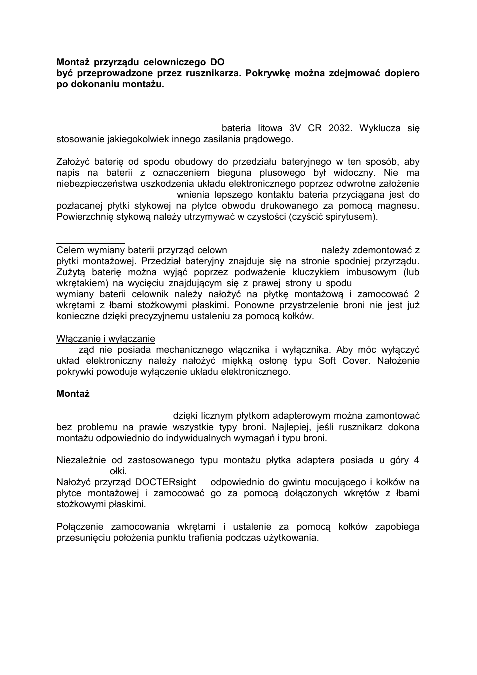 DOCTER DOCTER®sight C User Manual | Page 44 / 73
