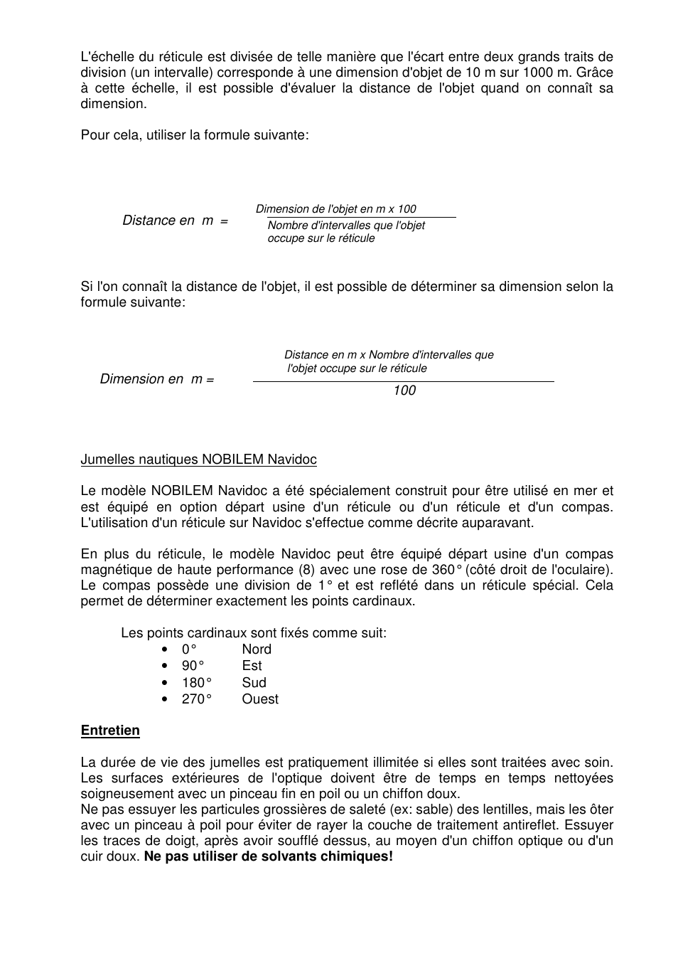 DOCTER NOBILEM 7 x 50 NAVIDOC User Manual | Page 17 / 31