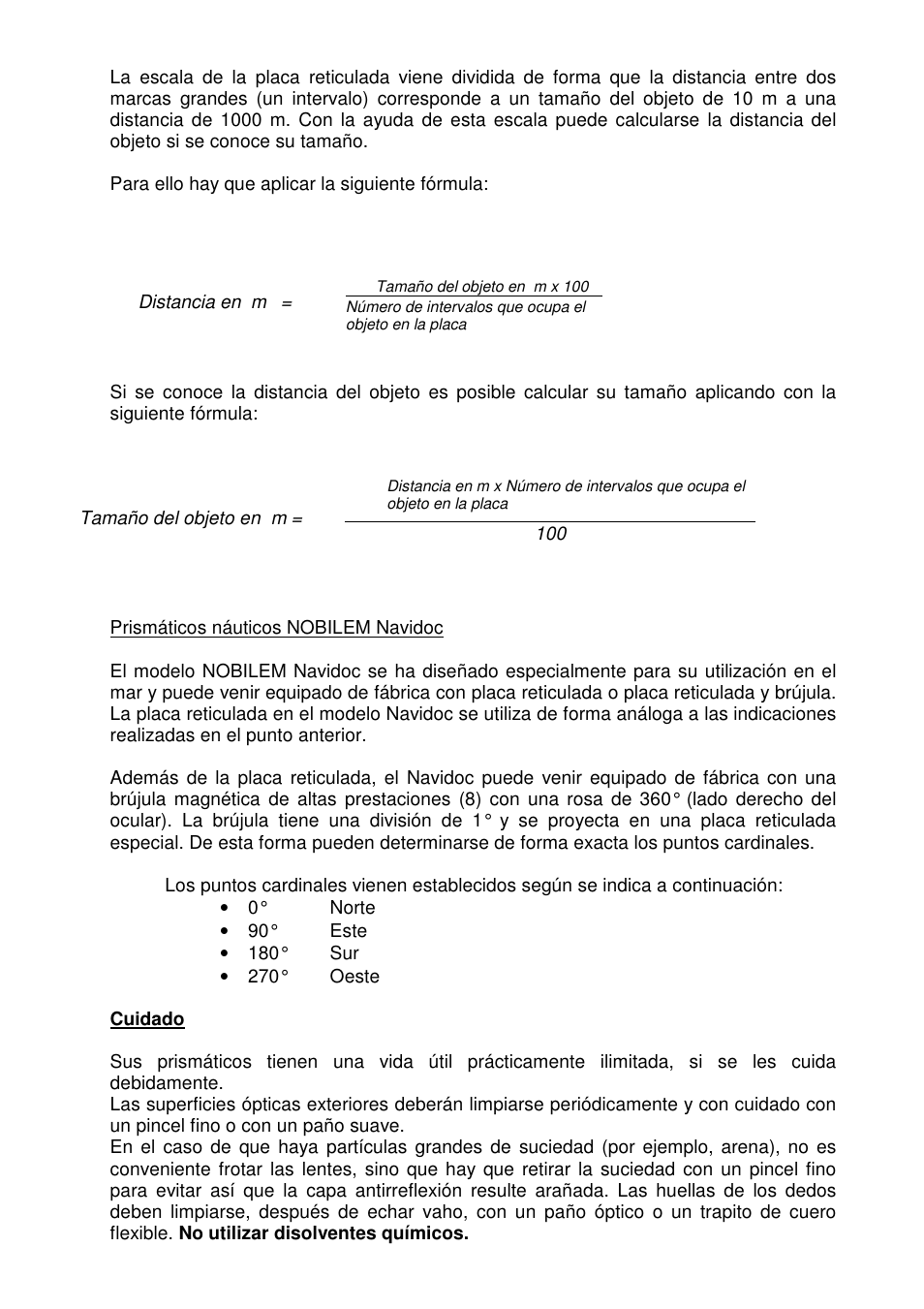 DOCTER NOBILEM 7 x 50 NAVIDOC User Manual | Page 22 / 31