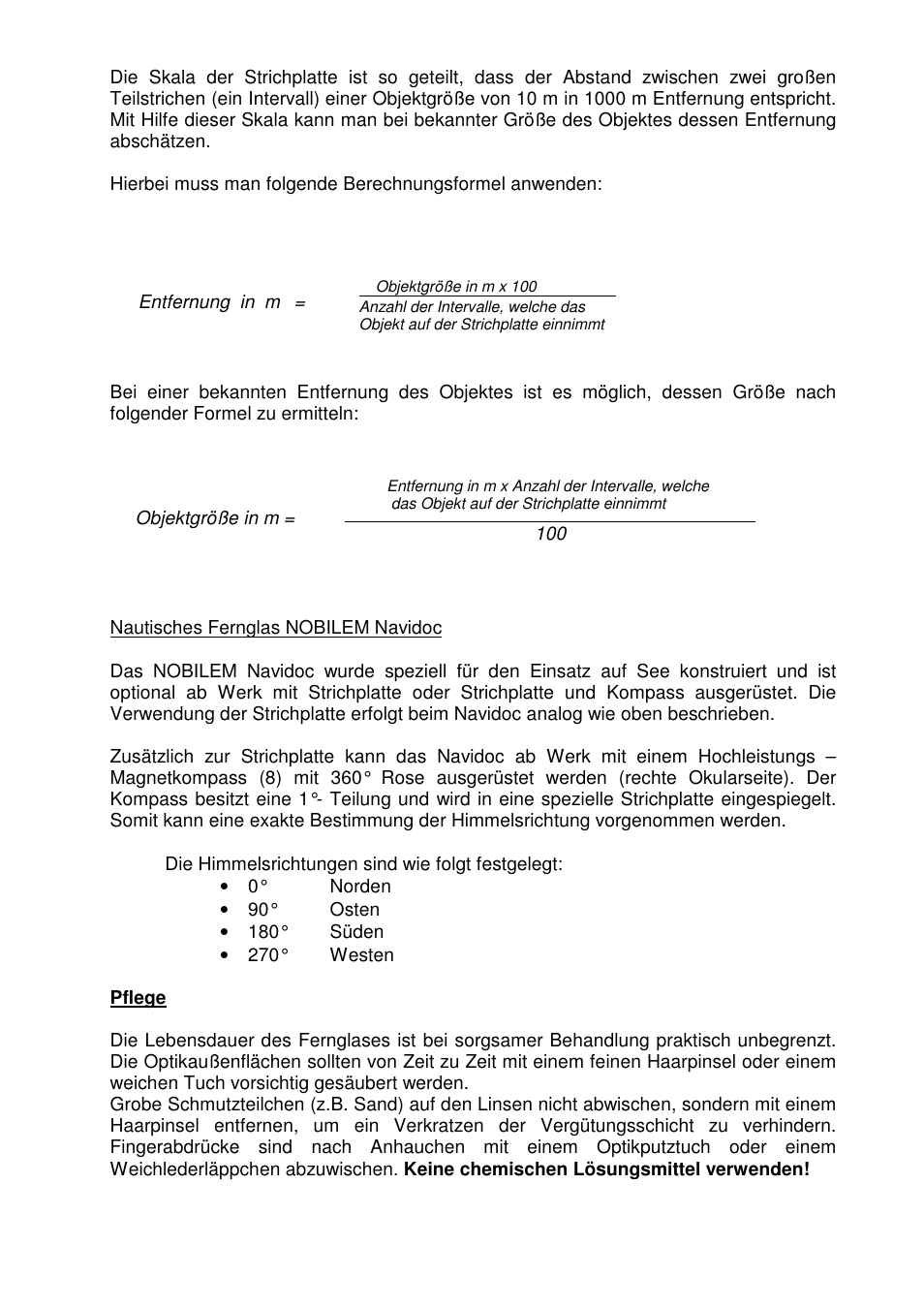 DOCTER NOBILEM 7 x 50 NAVIDOC User Manual | Page 7 / 31