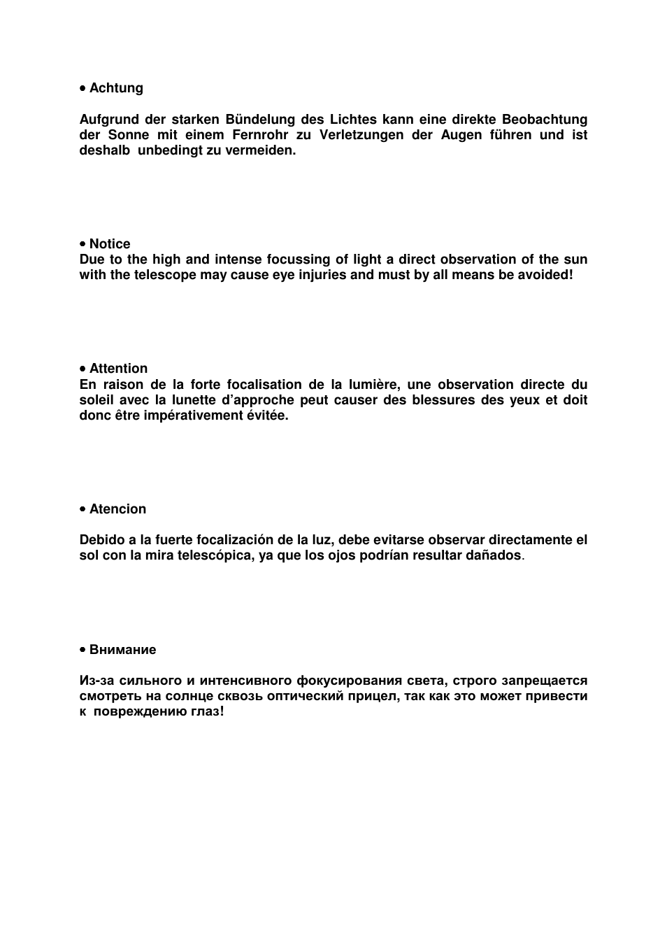 DOCTER DOCTER®8x58 B/CF User Manual | Page 3 / 8
