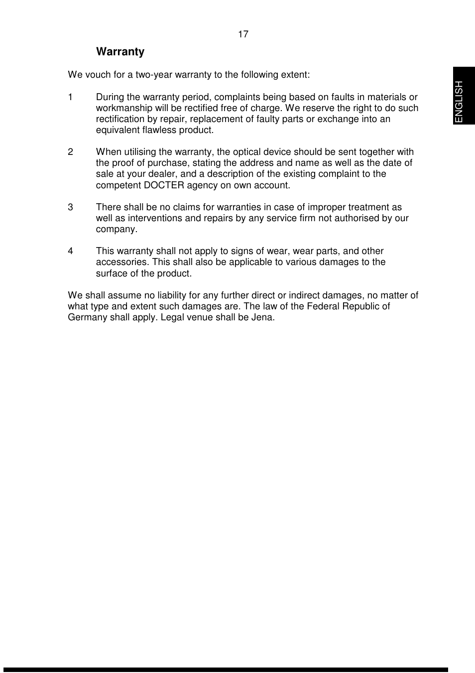 DOCTER DOCTER®aspherilux midi LED User Manual | Page 17 / 42