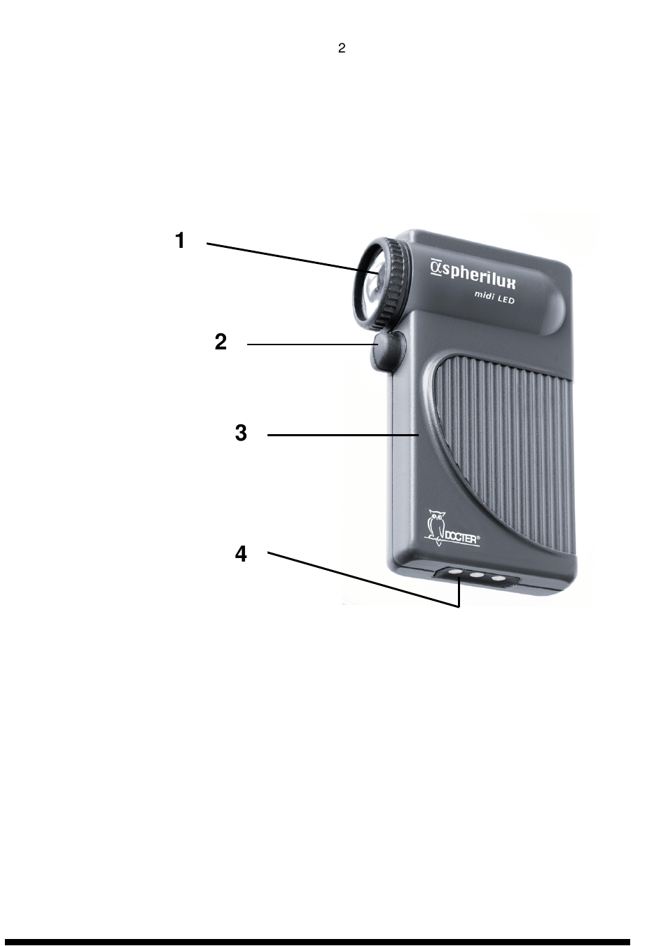 DOCTER DOCTER®aspherilux midi LED User Manual | Page 2 / 42