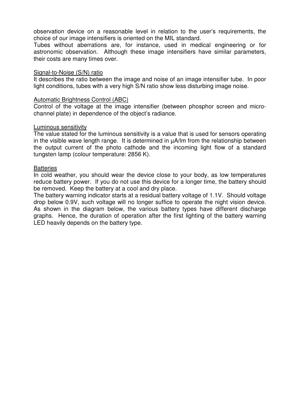 DOCTER DOCTER®nightvision 1x24 User Manual | Page 26 / 54