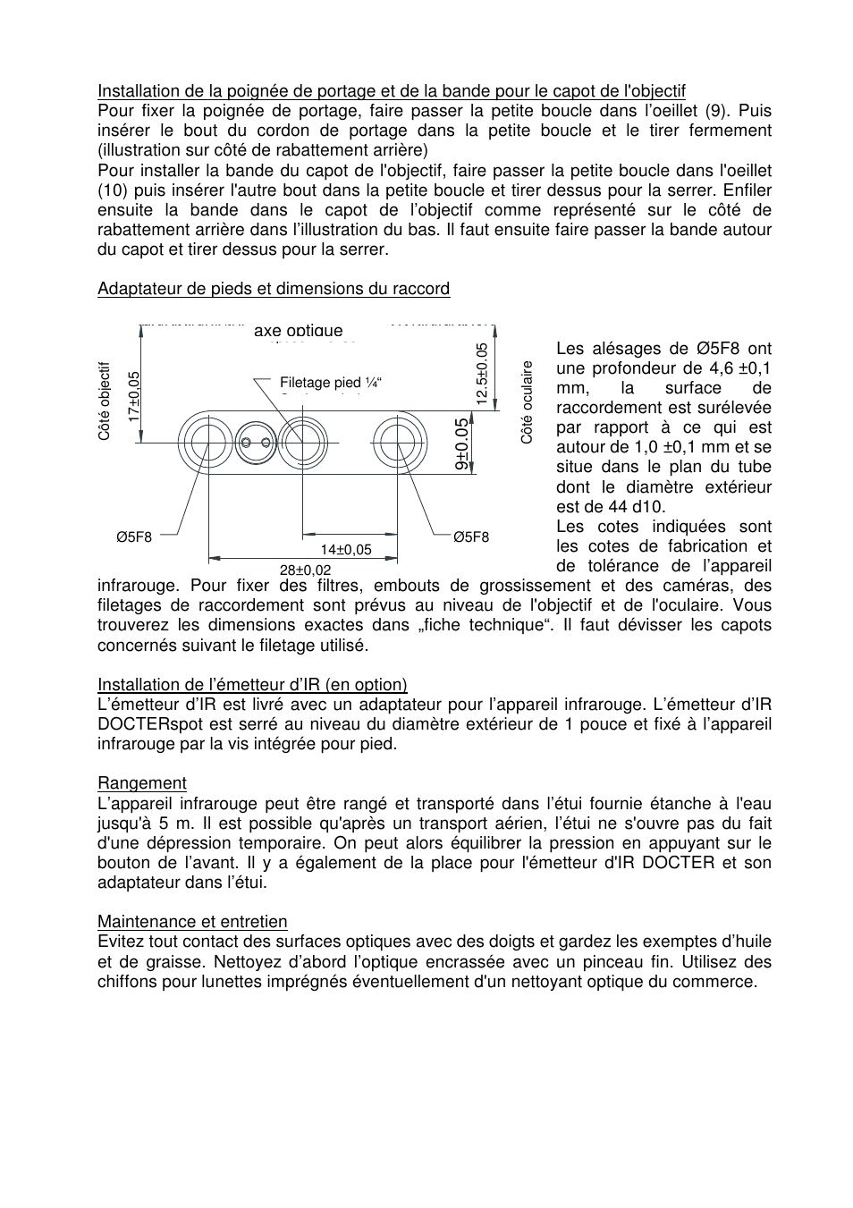 DOCTER DOCTER®nightvision 1x24 User Manual | Page 34 / 54