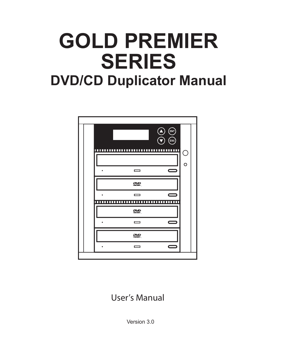 EZ Dupe Gold Premier 2 Copy DVD/CD Duplicator - Includes 500GB HDD+USB User Manual | 20 pages
