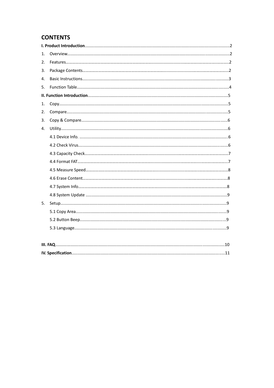 EZ Dupe Portable USB 2 Copy Duplicator & Tester User Manual | Page 2 / 12