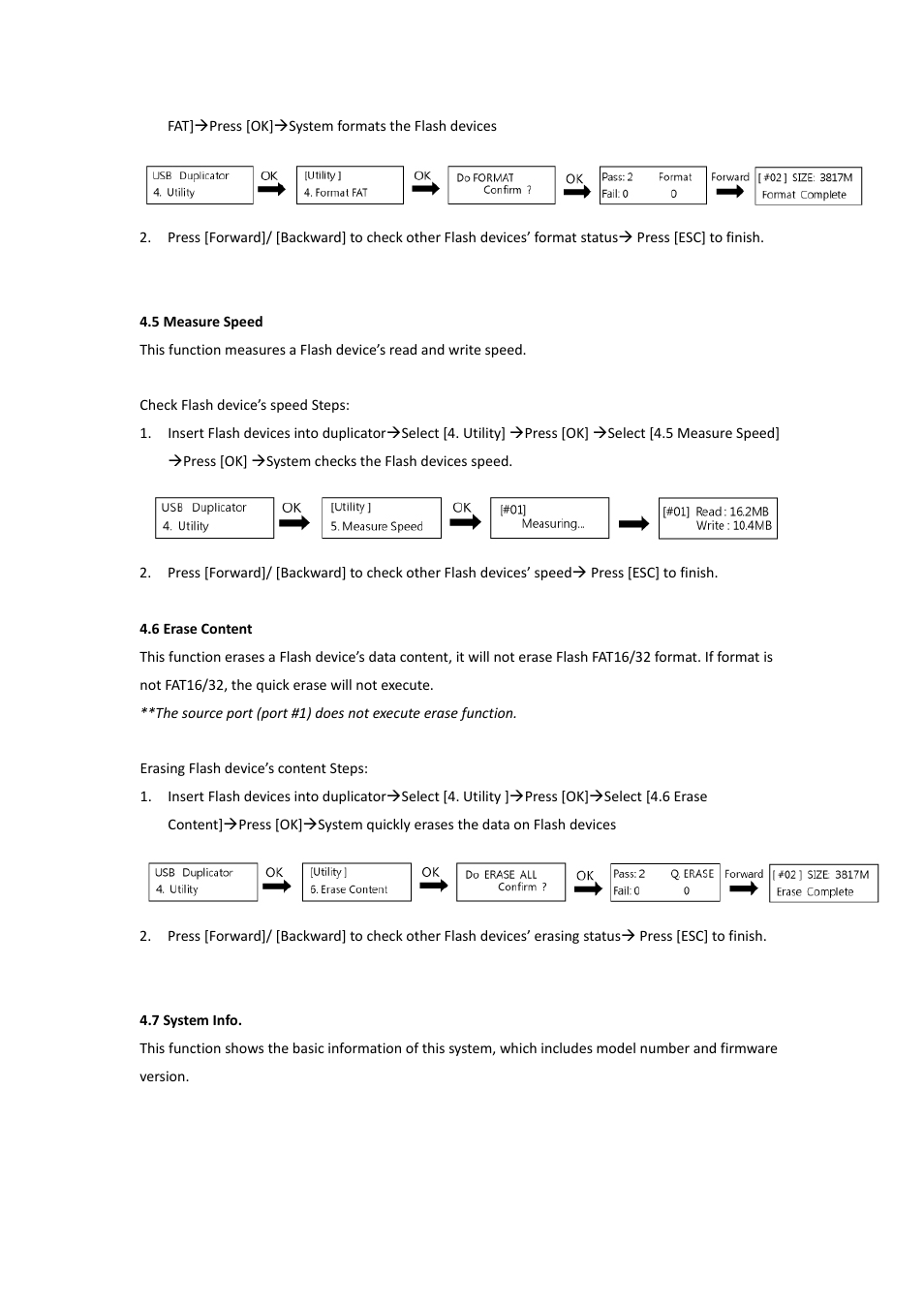 EZ Dupe Portable USB 2 Copy Duplicator & Tester User Manual | Page 9 / 12