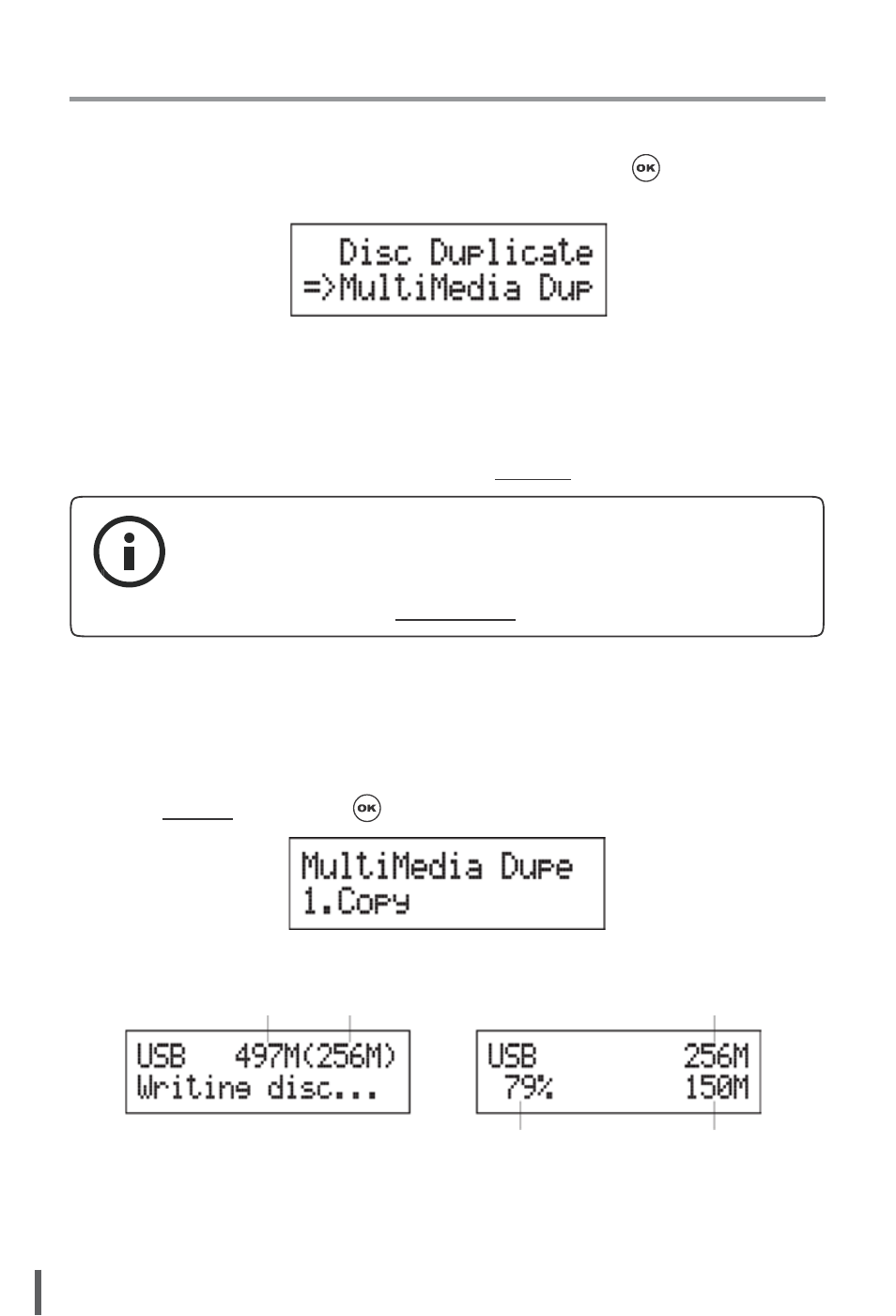 Ii. function introduction, Chapter 1. multimedia duplication, Copy | EZ Dupe Multi-Format 1 Copy Duplicator User Manual | Page 10 / 43