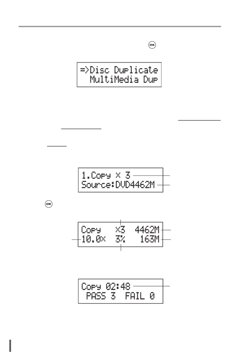 Ii. function introduction, Chapter 2. disc duplication, Copy | EZ Dupe Multi-Format 1 Copy Duplicator User Manual | Page 24 / 43