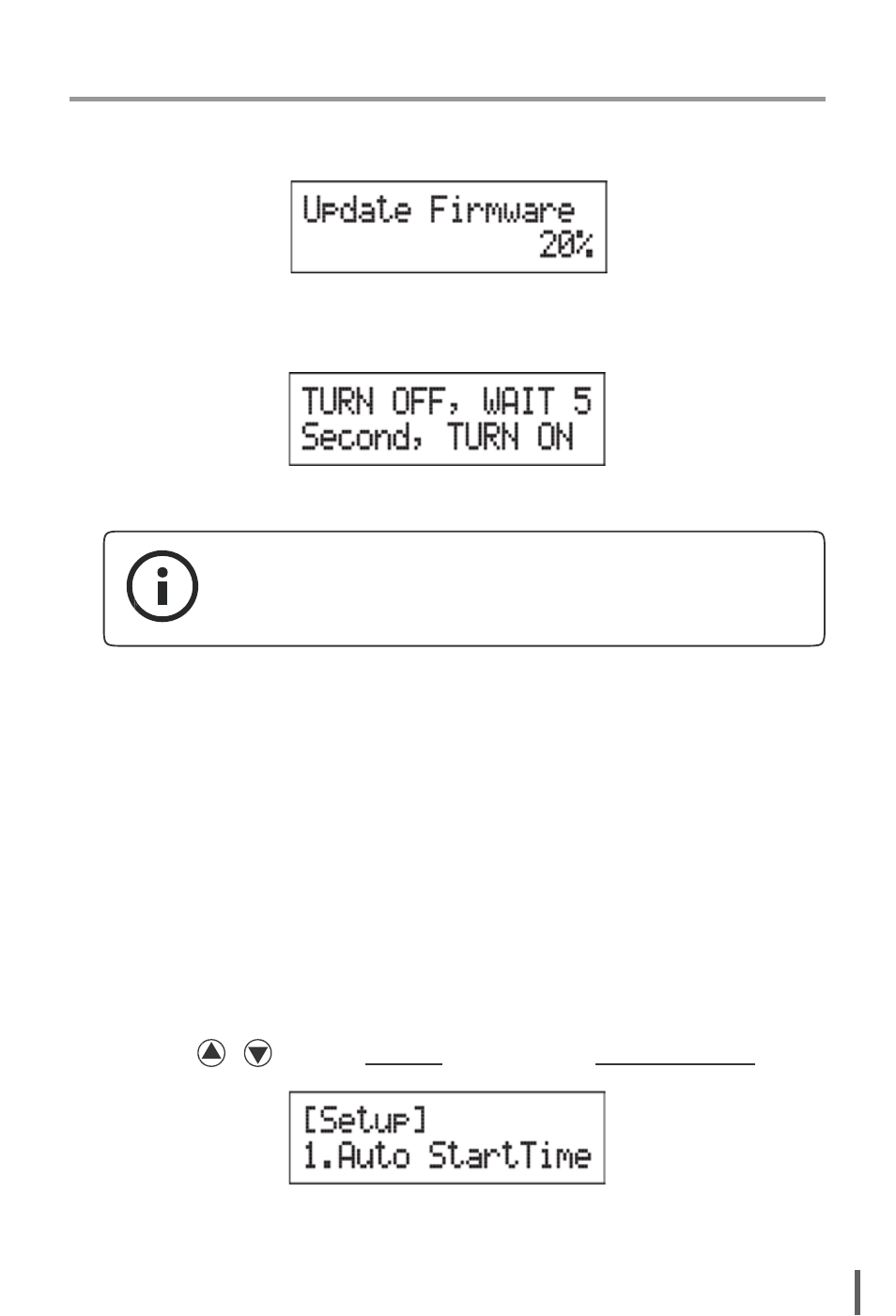 Ii. function introduction, Setup, 1. auto start time | EZ Dupe Multi-Format 1 Copy Duplicator User Manual | Page 33 / 43