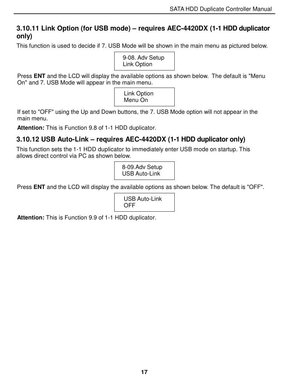 EZ Dupe 5 Copy 3.5" SATA Hard drive Duplicator copies up to 60MB/s. Adapter is needed for 2.5 SATA HDD" User Manual | Page 18 / 21