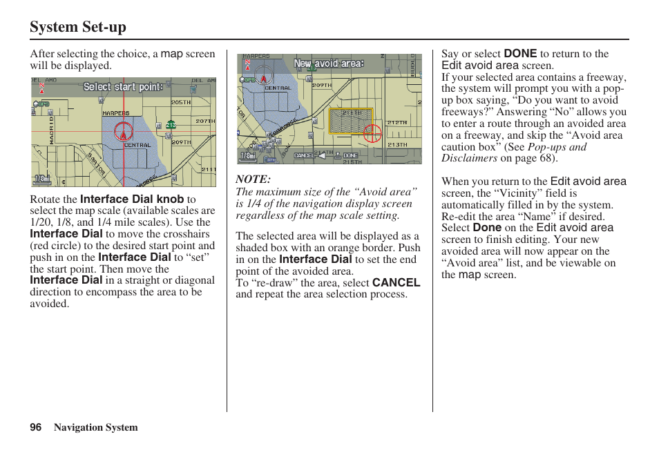 System set-up | Acura 2008 RDX 31STK810 User Manual | Page 97 / 161