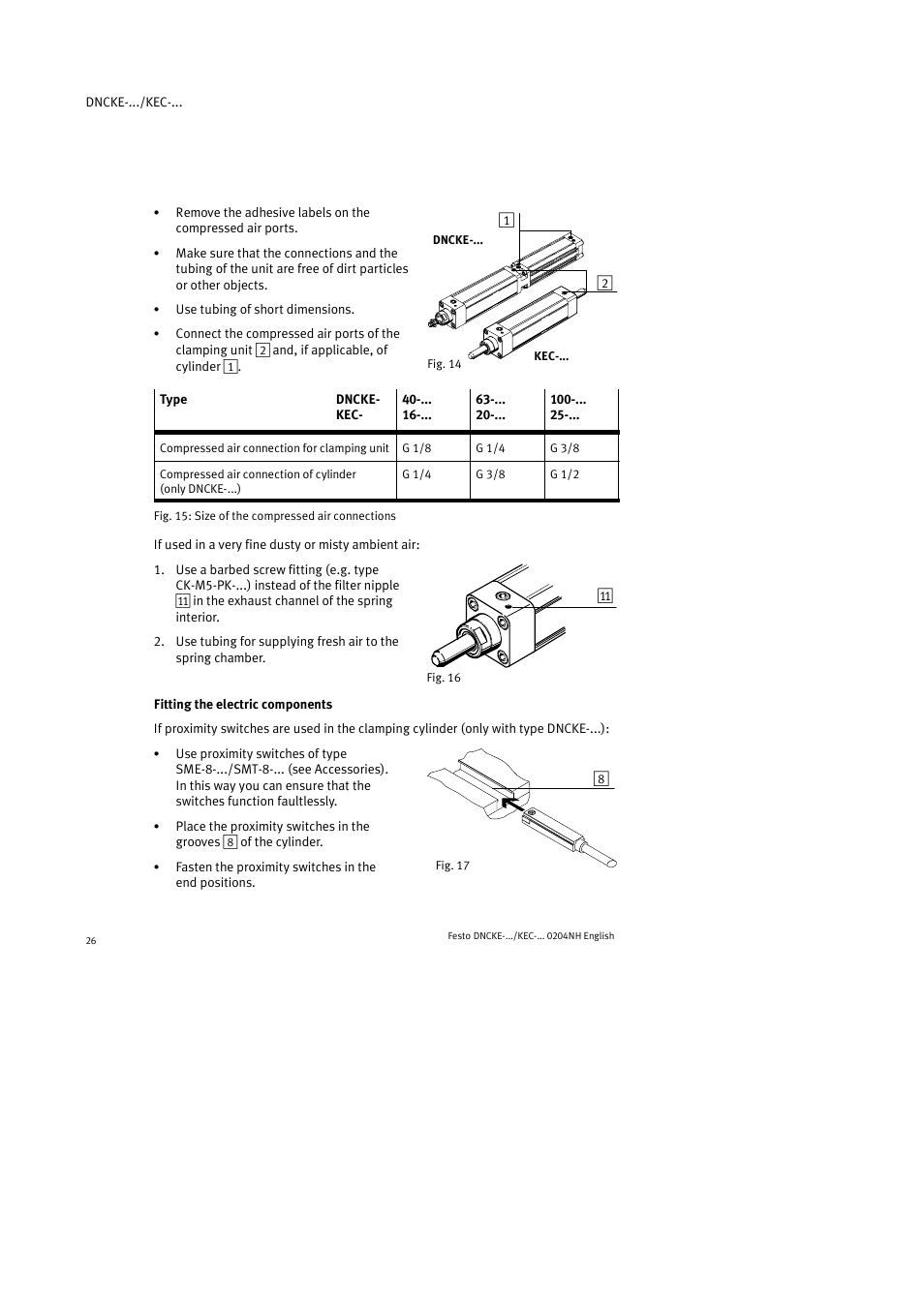 Festo Фиксаторы KPE User Manual | Page 26 / 100