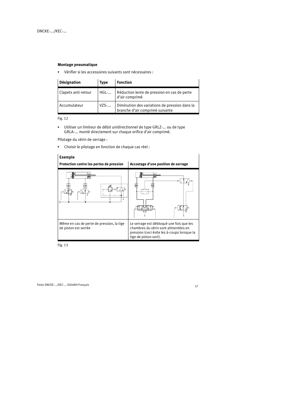 Festo Фиксаторы KPE User Manual | Page 57 / 100