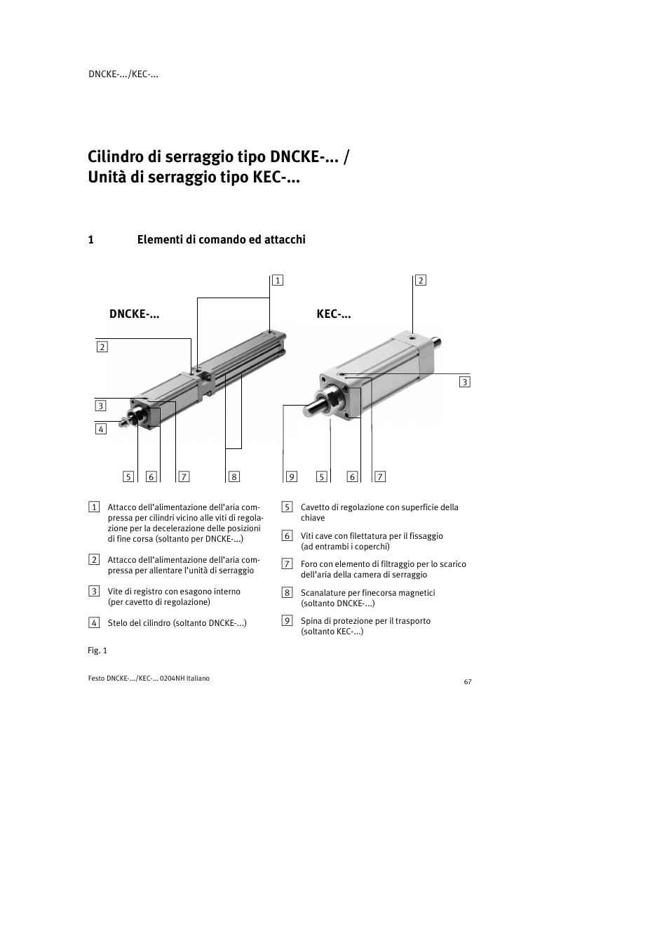 Festo Фиксаторы KPE User Manual | Page 67 / 100
