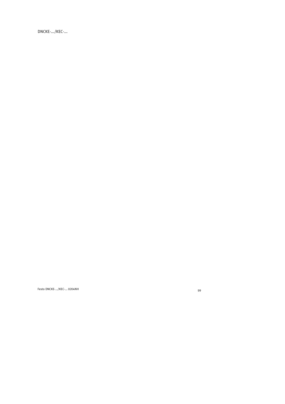 Festo Фиксаторы KPE User Manual | Page 99 / 100