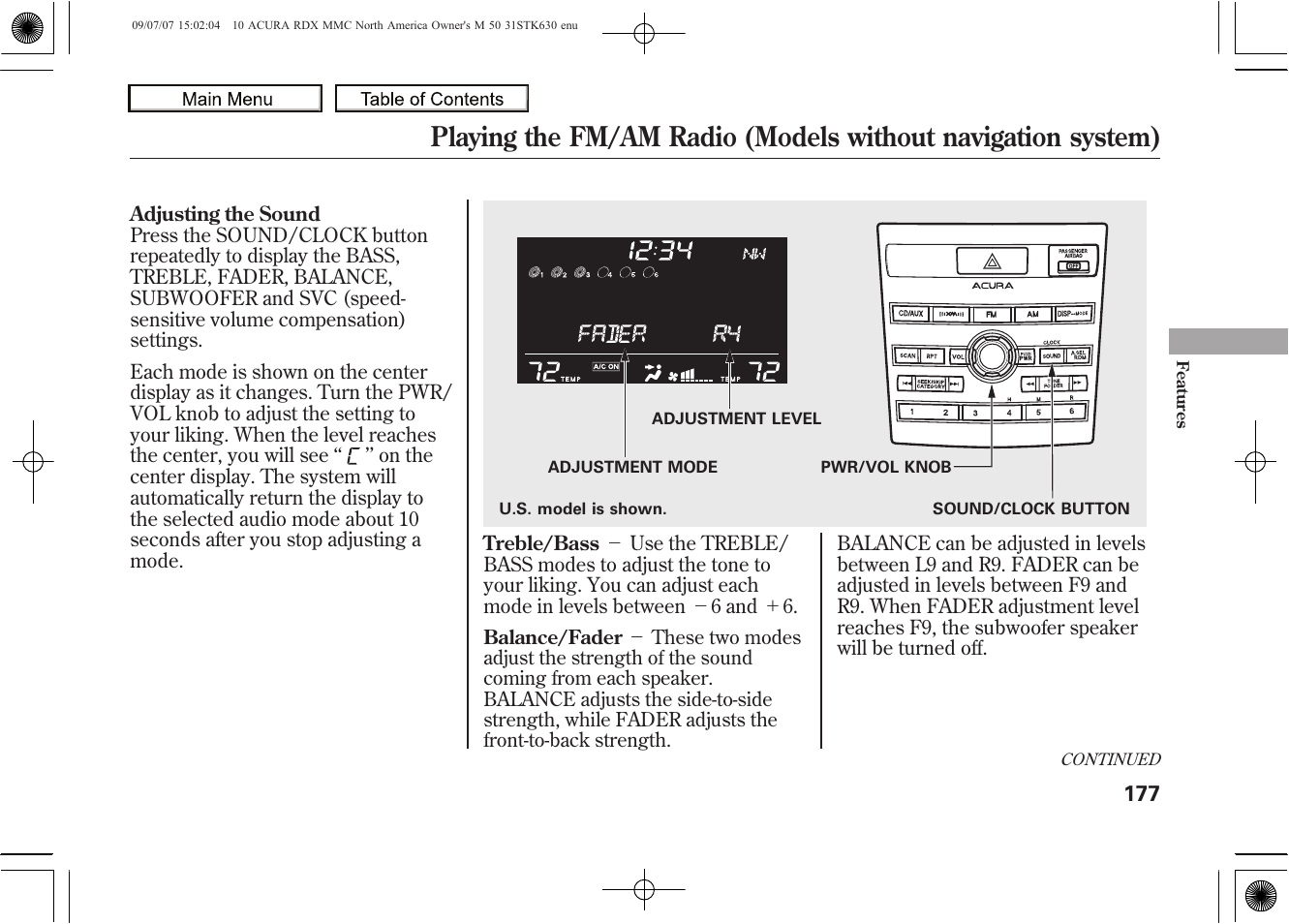 2010 rdx | Acura 2010 RDX User Manual | Page 181 / 514