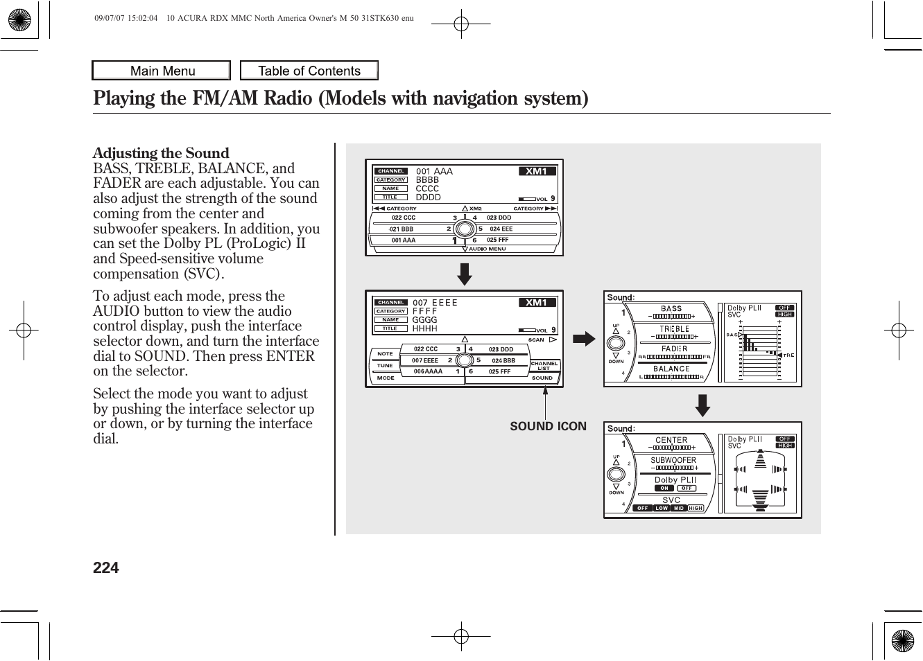 2010 rdx | Acura 2010 RDX User Manual | Page 228 / 514