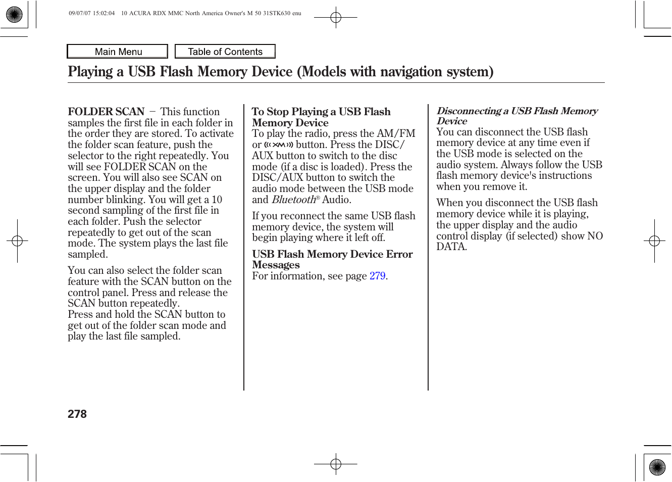 2010 rdx | Acura 2010 RDX User Manual | Page 282 / 514