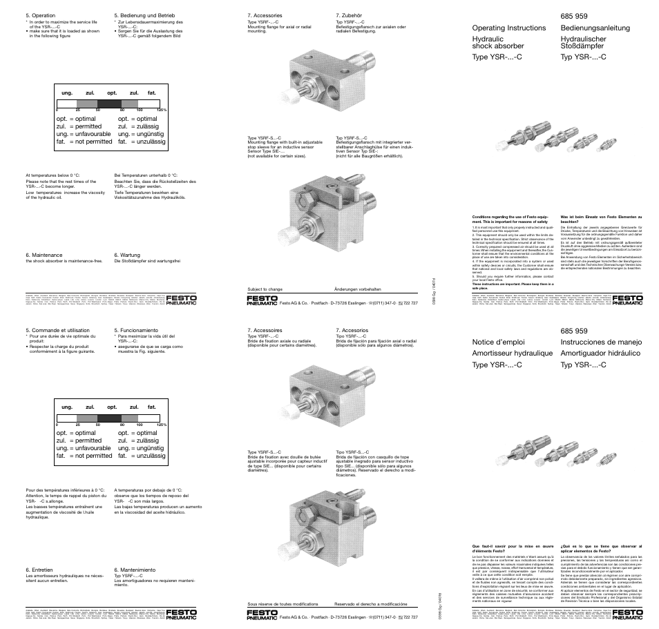 Festo Привод со шпинделем DGE-SP User Manual | Page 6 / 6