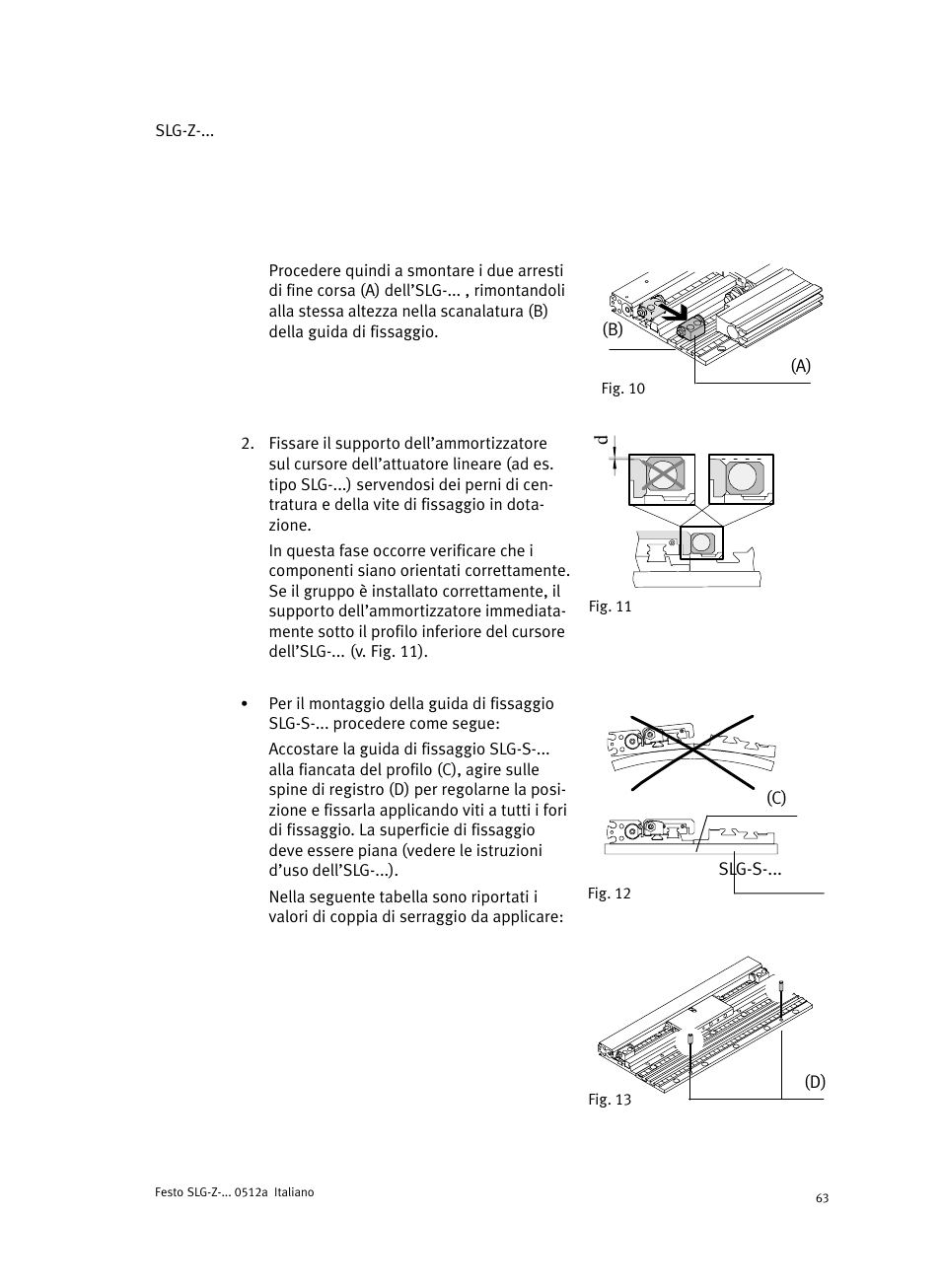 Festo Промежуточная позиция для линейного модуля DGC User Manual | Page 63 / 88