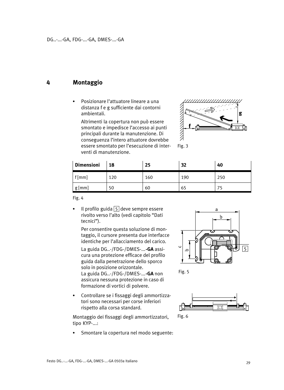 4 montaggio, 4montaggio | Festo Привод со шпинделем и трапециевидной резьбой DMES User Manual | Page 29 / 40