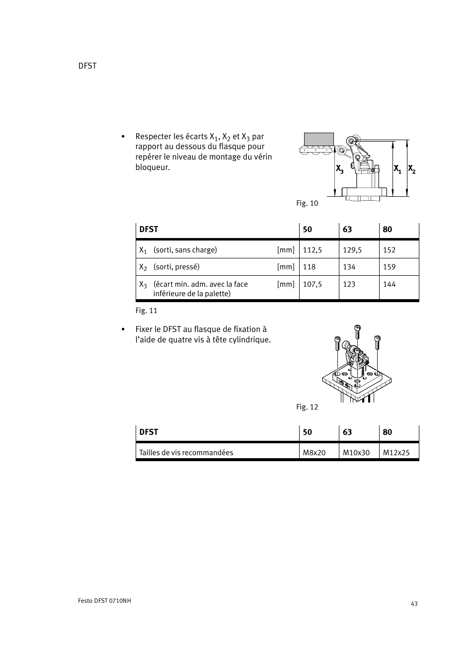 Festo Cтопорный цилиндр DFST User Manual | Page 43 / 76