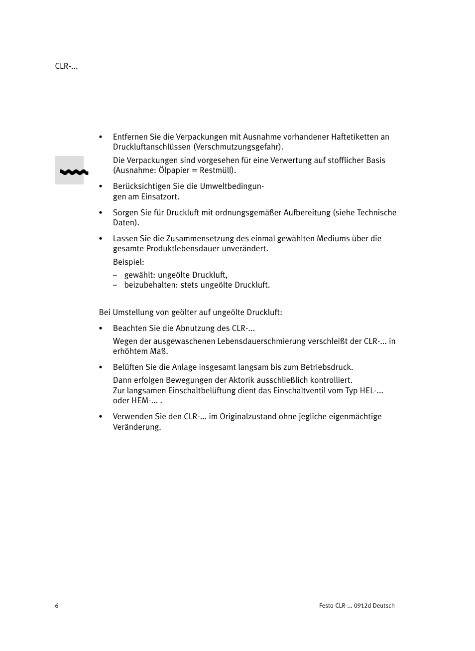 Festo Линейно-поворотный зажим CLR User Manual | Page 6 / 100