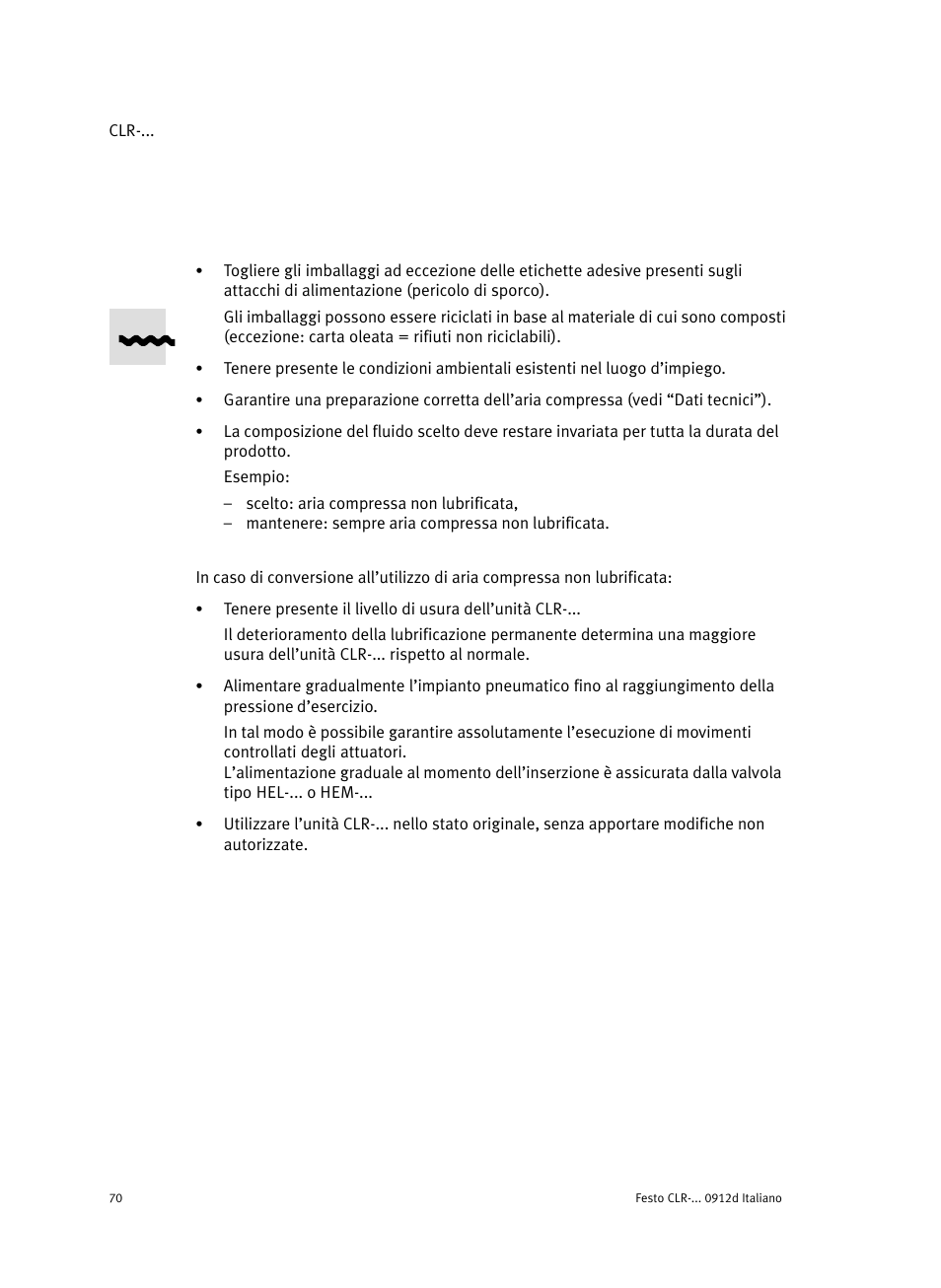 Festo Линейно-поворотный зажим CLR User Manual | Page 70 / 100