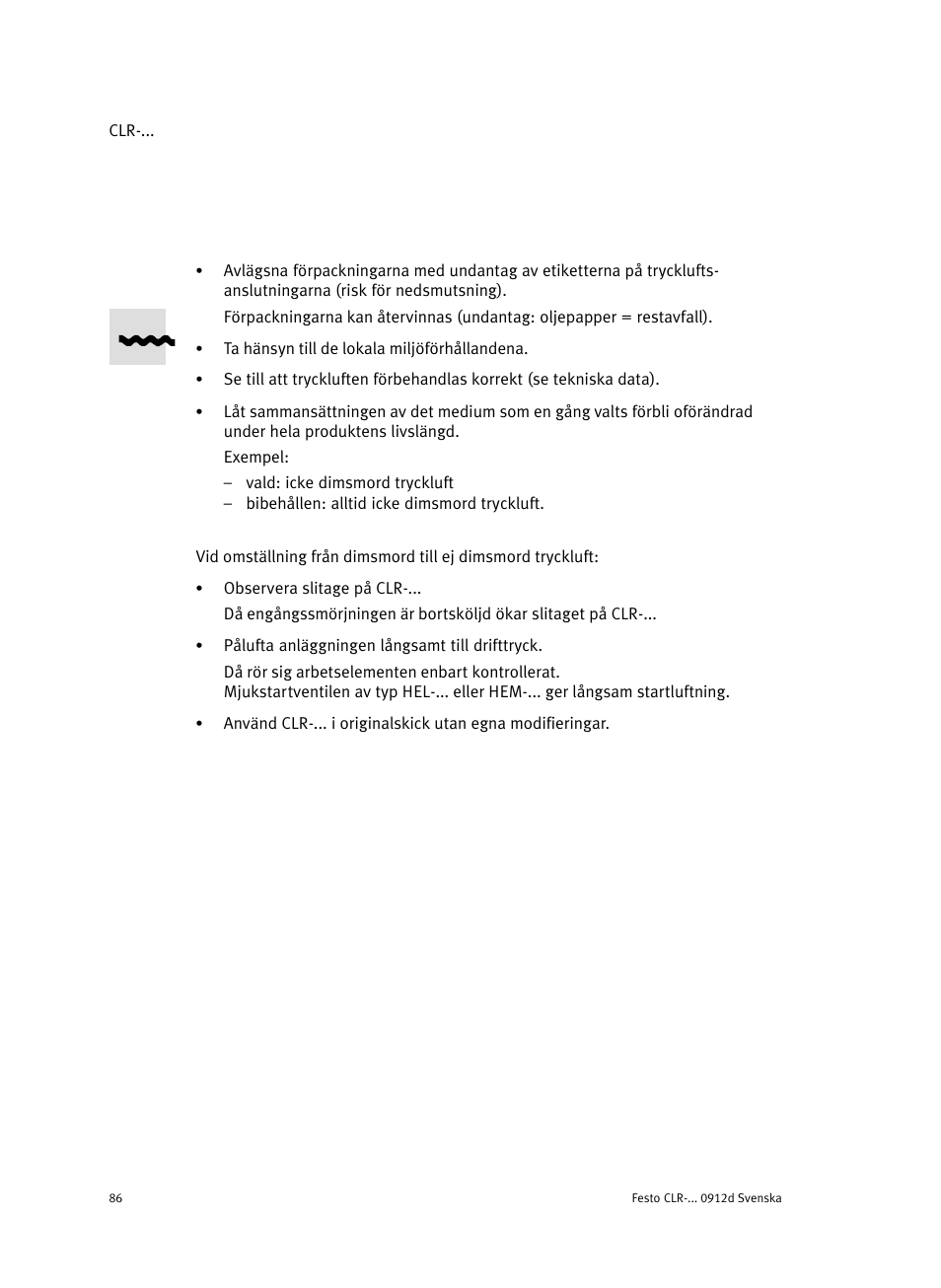 Festo Линейно-поворотный зажим CLR User Manual | Page 86 / 100