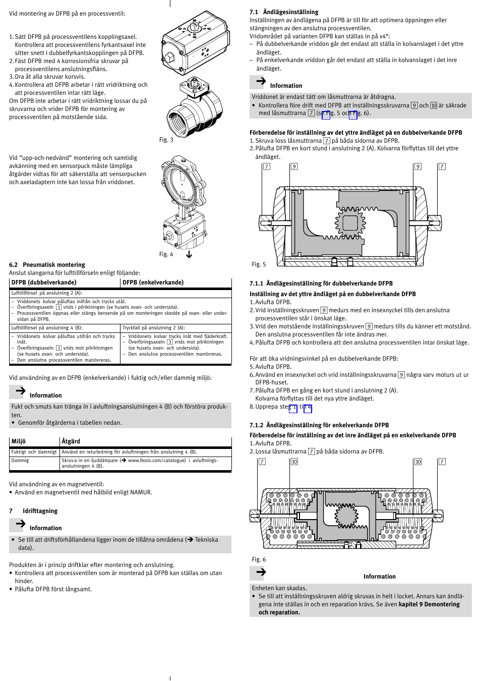 Festo Неполноповоротный привод DFPB User Manual | Page 17 / 18