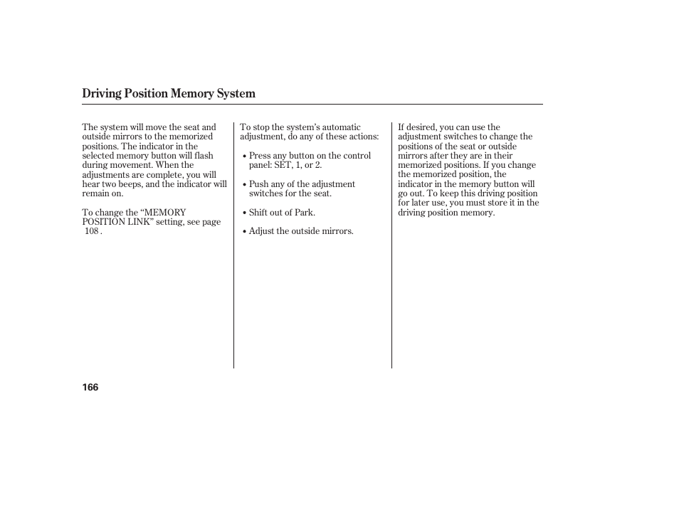 Acura 2009 Accord Sedan User Manual | Page 172 / 650