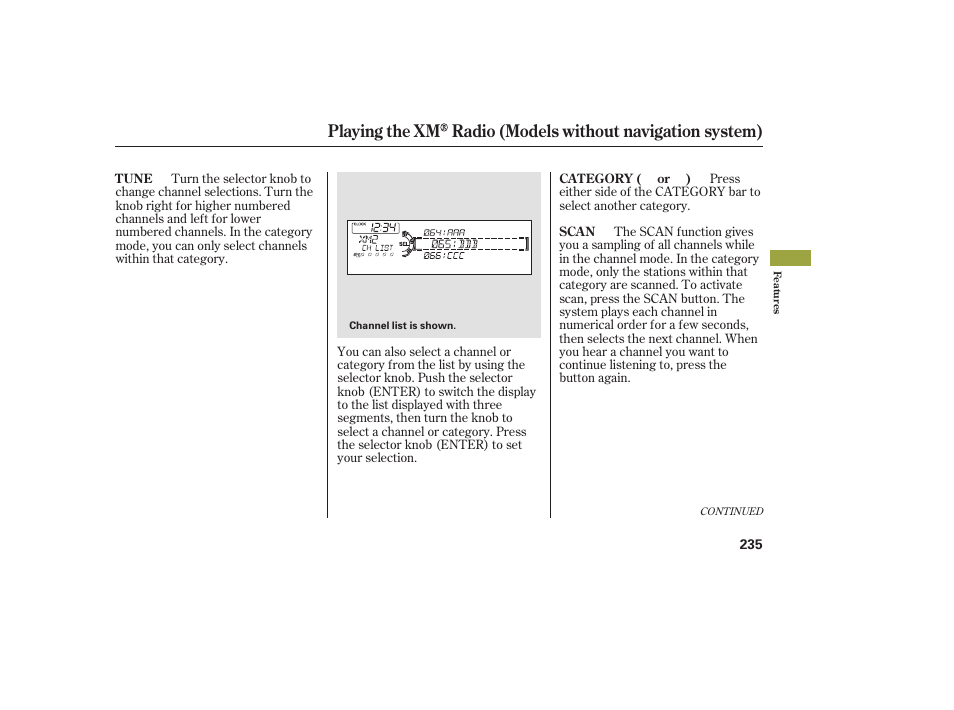 Acura 2009 Accord Sedan User Manual | Page 241 / 650