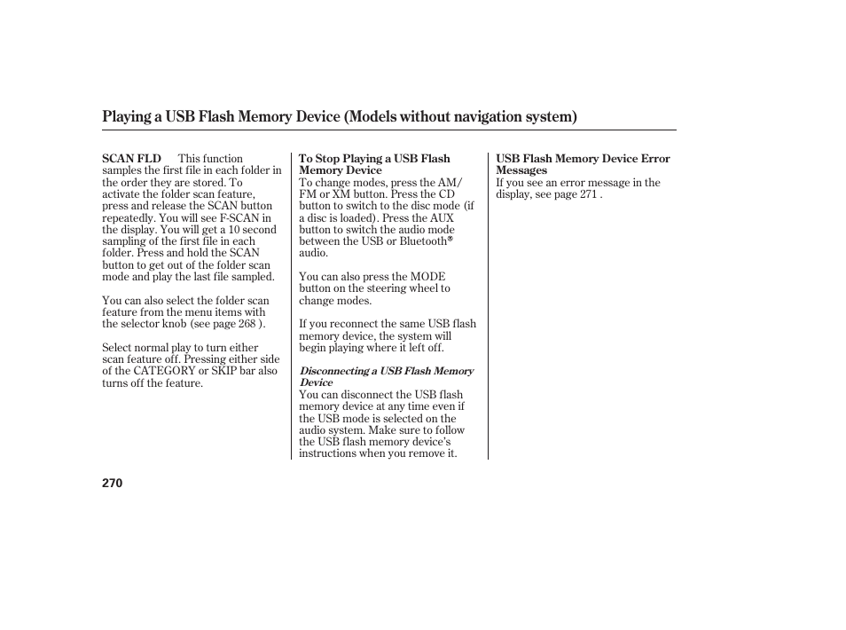 Acura 2009 Accord Sedan User Manual | Page 276 / 650
